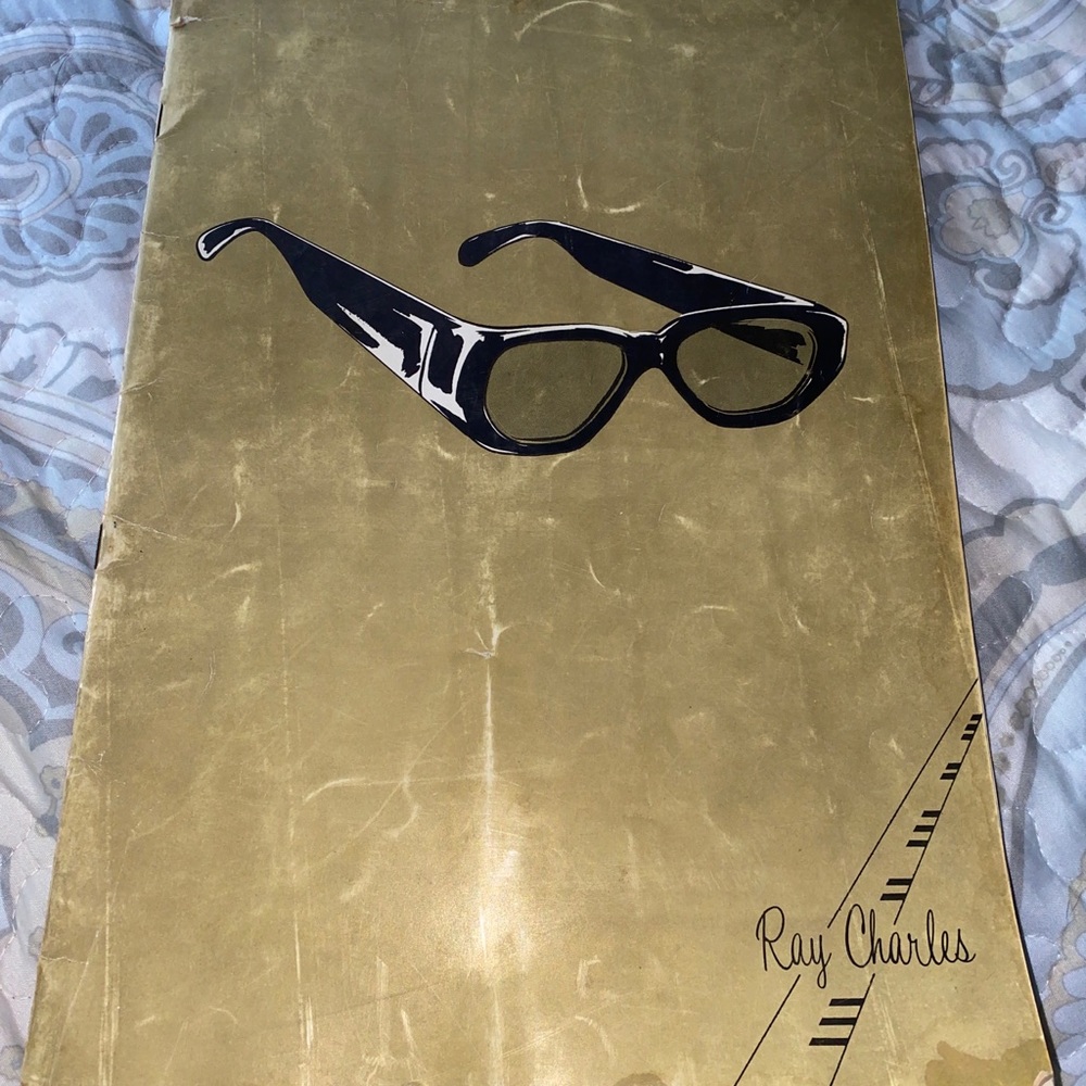 1960's Ray Charles concert program